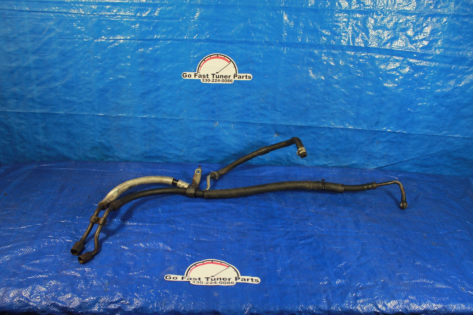 0817 SUBARU WRX STI POWER STEERING LINES PS P/S FACTORY OEM COMPLETE